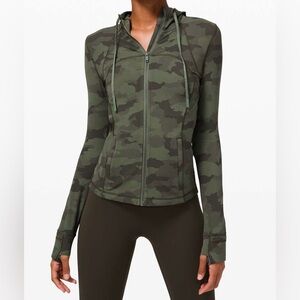 Lululemon Camo Hooded Define Jacket Nulu